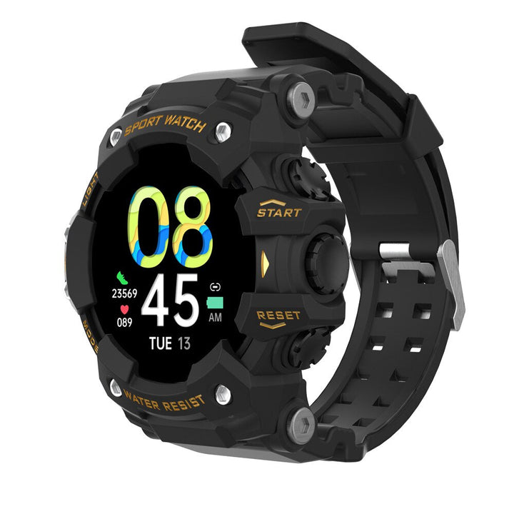 Smartwatch | Robust | Langlebig | Vielseitig | Multifunktional | Wasserdicht-Gold-Luzern Mode