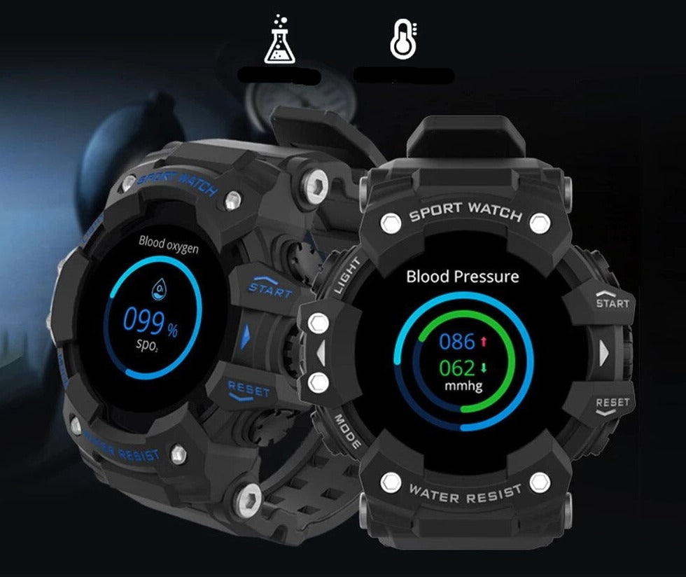 Smartwatch | Robust | Langlebig | Vielseitig | Multifunktional | Wasserdicht-Luzern Mode