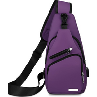 Unisex Umhängetasche für Reisen und Alltag, wasserdicht-Lila-Luzern Mode