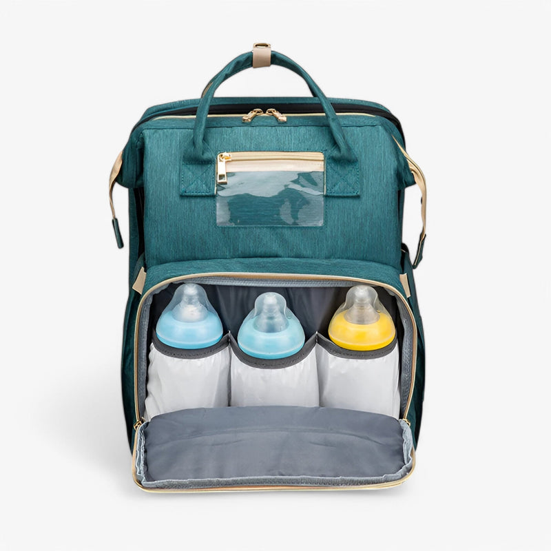 Wickeltasche | Ausziehbares Bettchen | Wasserabweisend | Geräumig | Verstellbar-Luzern Mode