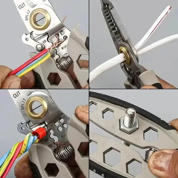 Multifunktioneller Kabelschneider | Schneiden | Schrumpfen | Ergonomisch-Luzern Mode