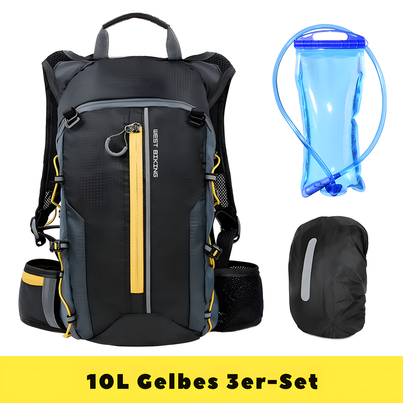 Trinkrucksack | Multifunktional | 10L | Langlebig | Geräumig | Praktisch | Vielseitig-Gelb-Luzern Mode