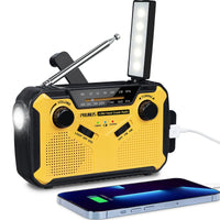Notfallradio | Wiederaufladbar Taschenlampe LED SOS AM FM DAB Langlebig Vielseitig-3000mah-Luzern Mode