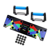 Push-up-Board | Farbkodiert 9-in-1 Multifunktional Vielseitig Langlebig-Luzern Mode
