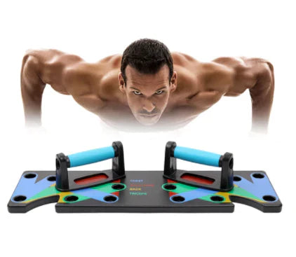 Push-up-Board | Farbkodiert 9-in-1 Multifunktional Vielseitig Langlebig-Luzern Mode