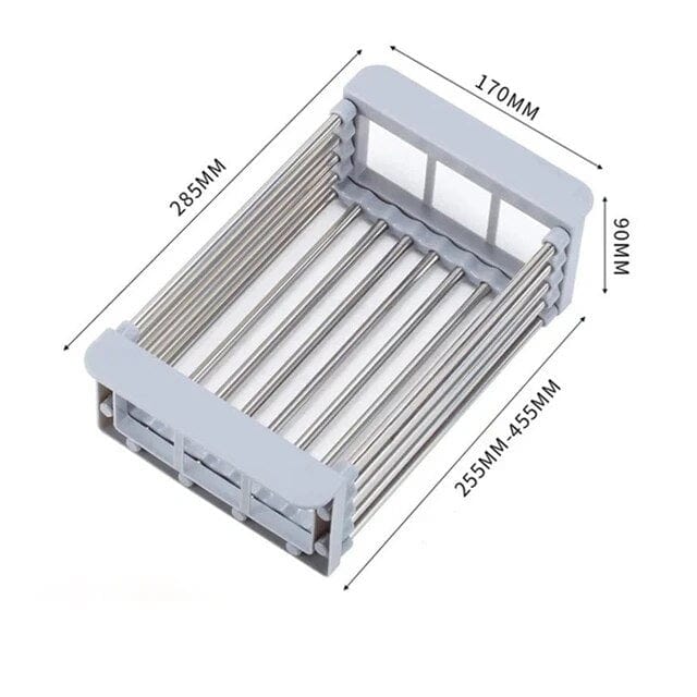 Abtropfgestell | Verstellbar Multifunktional Langlebig Vielseitig Edelstahl-Luzern Mode