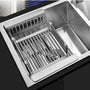 Abtropfgestell | Verstellbar Multifunktional Langlebig Vielseitig Edelstahl-Grau-Luzern Mode