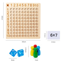Rechenspiel - Multiplikation Lernspiel Spannend Vielseitig Holz-Luzern Mode