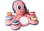 Musikalisches Spielzeug Oktopus | Farbenfroh Klang Langlebig Stimulation-Rosa-Luzern Mode
