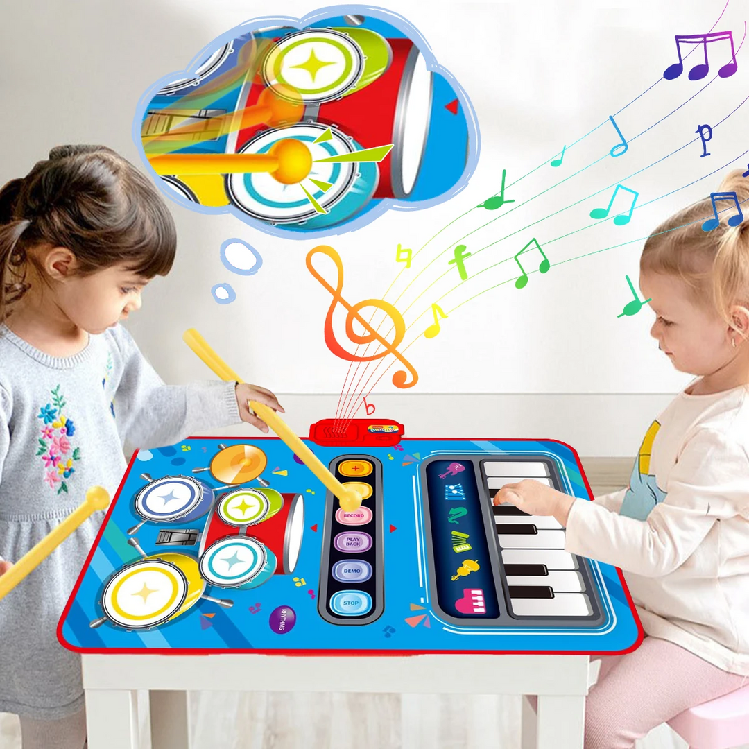 Spielmatte | Musikalisch Piano Klang Lernspielzeug Spaß Kinder Spielzeug-Luzern Mode
