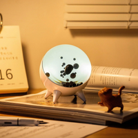 Ferrofluid-Lampe | Reagiert auf Musik | Bluetooth | Wiederaufladbar-Weiß-Luzern Mode