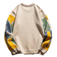 Herren Pullover mit modernem Muster – Stilvoller Strickpullover-Luzern Mode