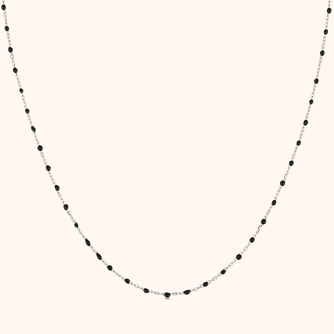 Perlenkette | Stilvoll Verstellbar Silber Langlebig Vergoldet Einzigartig-Silber-Luzern Mode