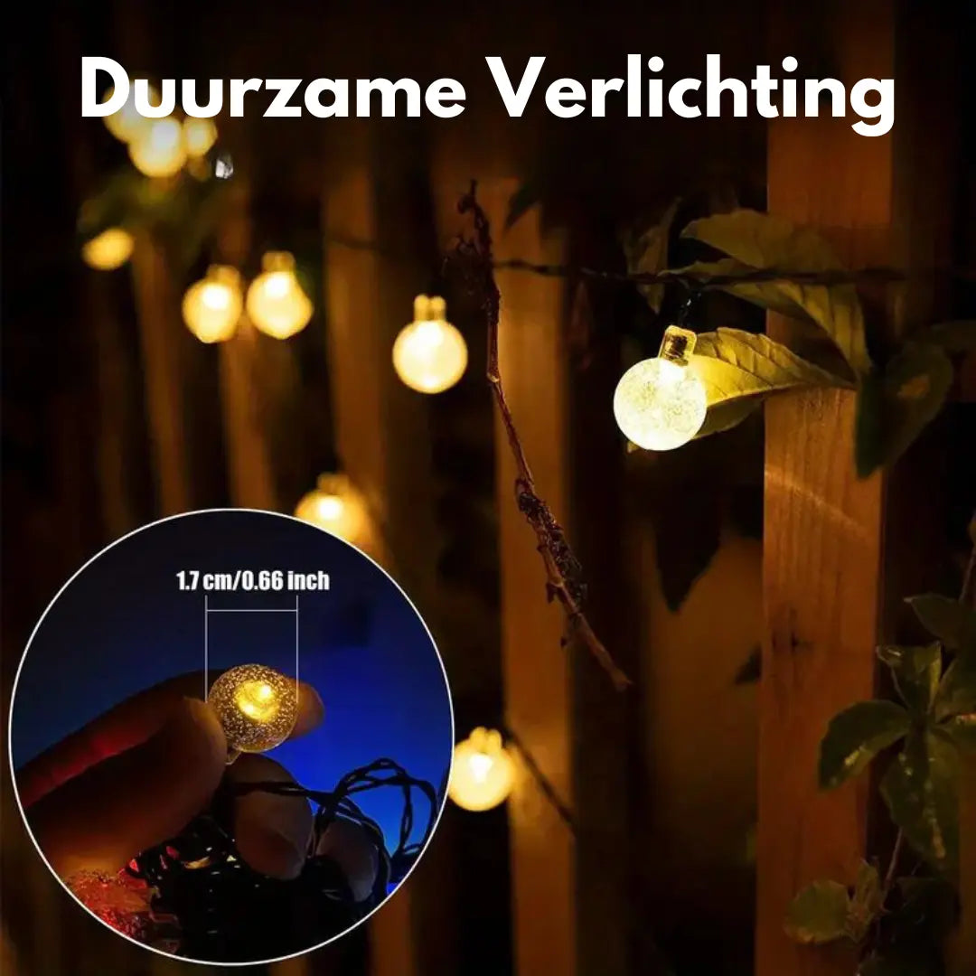 LED-Lichterkette | Nachhaltig Solarenergie Stimmungsvolles Licht Vielseitig Dimmbar-Luzern Mode
