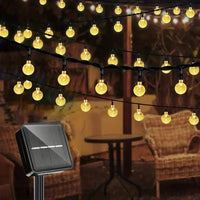 LED-Lichterkette | Nachhaltig Solarenergie Stimmungsvolles Licht Vielseitig Dimmbar-Luzern Mode