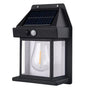 Solar-Wandlampe | Nachhaltig Praktisch Umweltfreundlich Atmosphärisch-Schwarz-Luzern Mode
