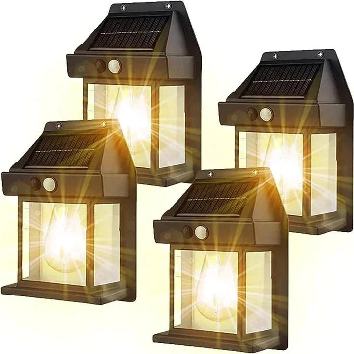 Solar-Wandlampe | Nachhaltig Praktisch Umweltfreundlich Atmosphärisch-Luzern Mode