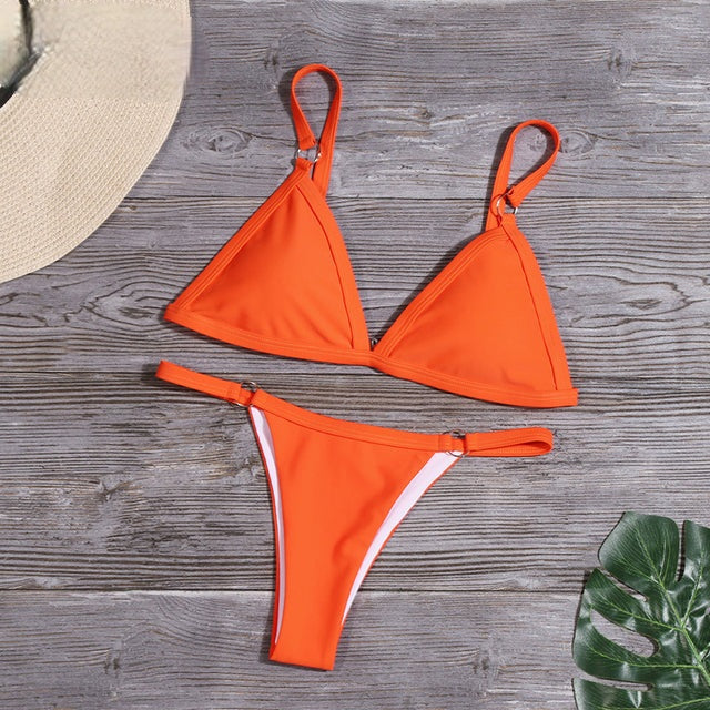 Nachhaltiger Bikini mit verstellbaren Trägern – Alani