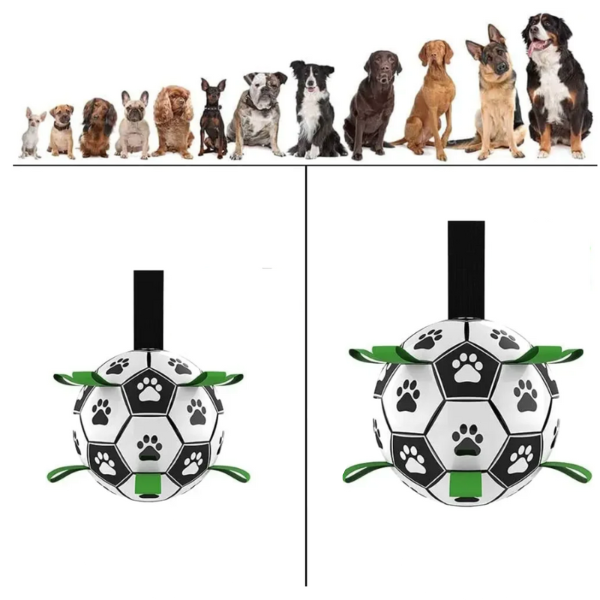 Unzerstörbarer Hundeball | Griffe | Langlebig | Sicher | Wasserdicht-Klein (15cm)-Luzern Mode