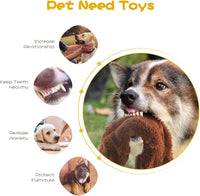 Hundespielset | 5-teilig Kuscheltiere Quietscher Robuste Langlebig Interaktiv-Luzern Mode