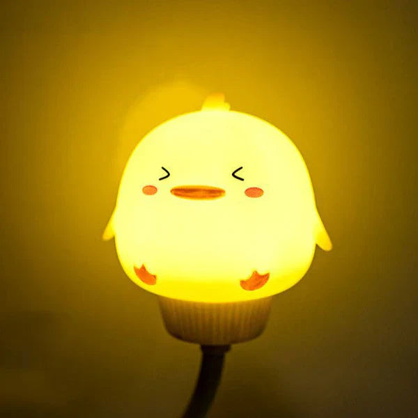 USB-Nachtlicht | Niedlich Timer Stimmungsvolles Licht Tiermotive Energiesparend Langlebig-Luzern Mode