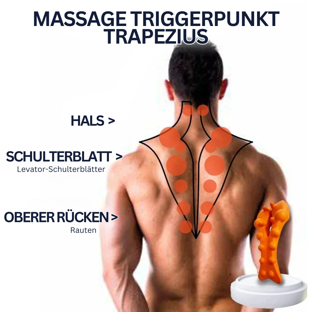 Nacken- und Schultermassager | Schmerzlindernd Ergonomisch Komfortabel Kompakt-Luzern Mode