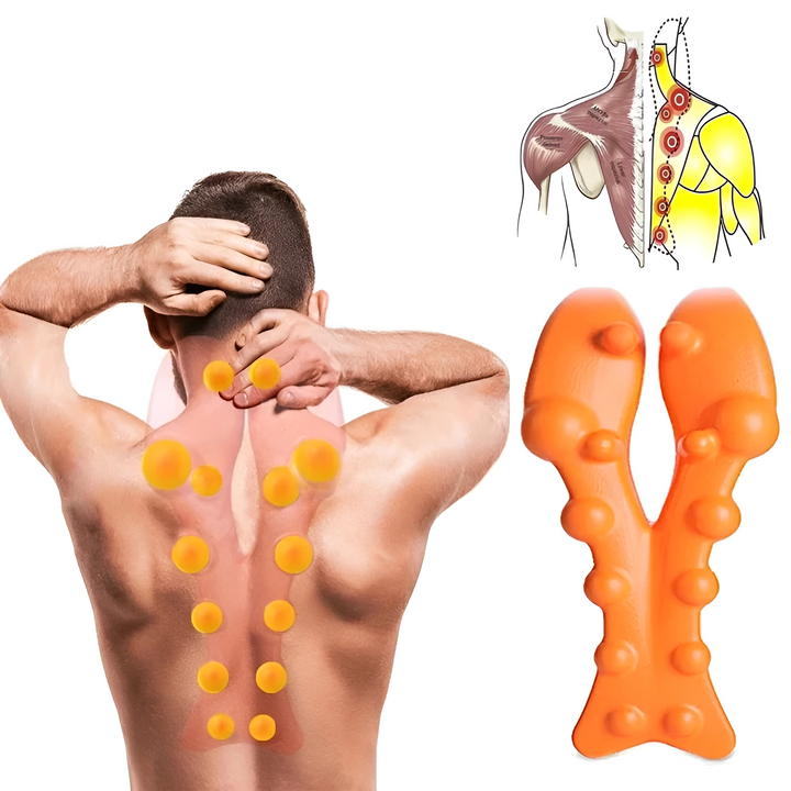 Nacken- und Schultermassager | Schmerzlindernd Ergonomisch Komfortabel Kompakt-Luzern Mode