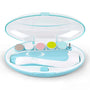 Nagelpflegeset für Babys und Kleinkinder | Sicher | Einfach | LED-Blau-Luzern Mode