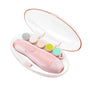 Nagelpflegeset für Babys und Kleinkinder | Sicher | Einfach | LED-Rosa-Luzern Mode