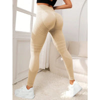 Nahtlose Damen Leggings für Sport und Fitness Training-Luzern Mode