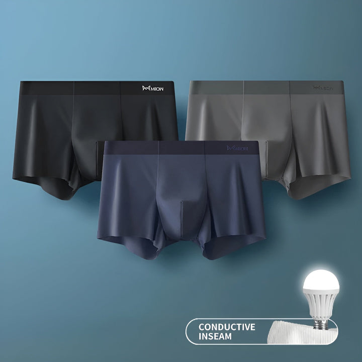 Herren Boxershorts 3er Pack mit leitfähiger Naht kaufen-A-L-Luzern Mode