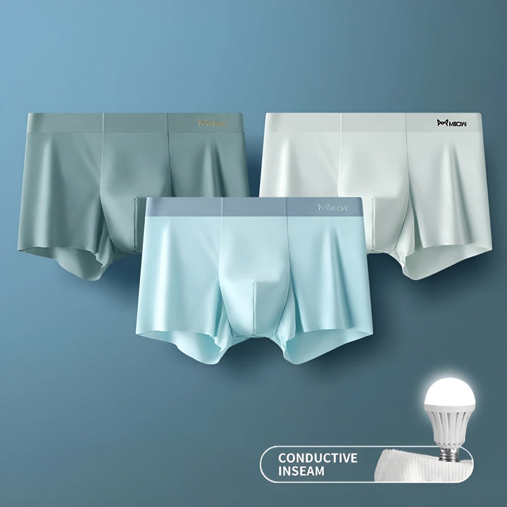 Herren Boxershorts 3er Pack mit leitfähiger Naht kaufen-B-L-Luzern Mode