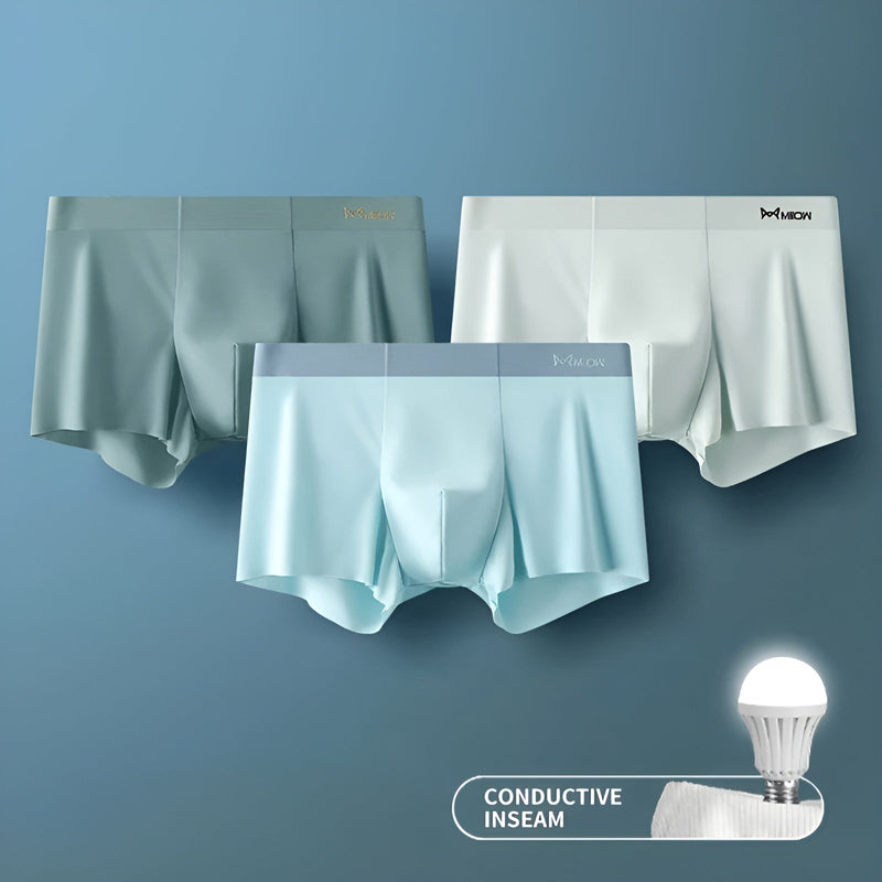 Herren Boxershorts 3er Pack mit leitfähiger Naht kaufen-B-L-Luzern Mode