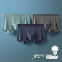 Herren Boxershorts 3er Pack mit leitfähiger Naht kaufen-C-L-Luzern Mode