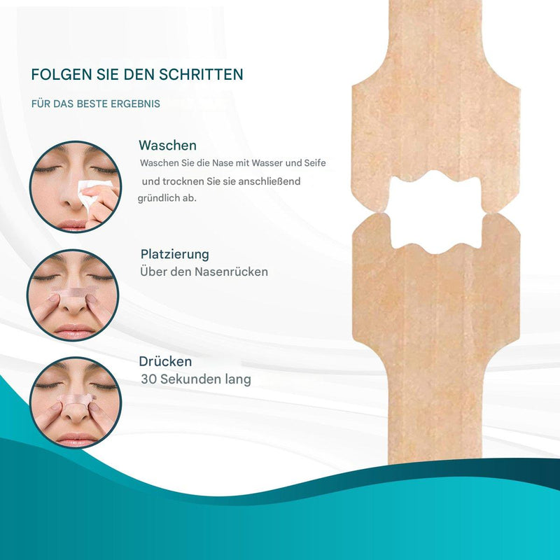 Nasenstrips | 100 Stück Mehr Sauerstoff Langlebig Komfortabel Einfach-Luzern Mode