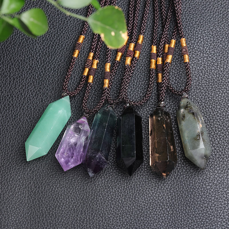 Halskette mit Naturstein | Kristall | Amethyst | Heilend | Stilvoll-Luzern Mode