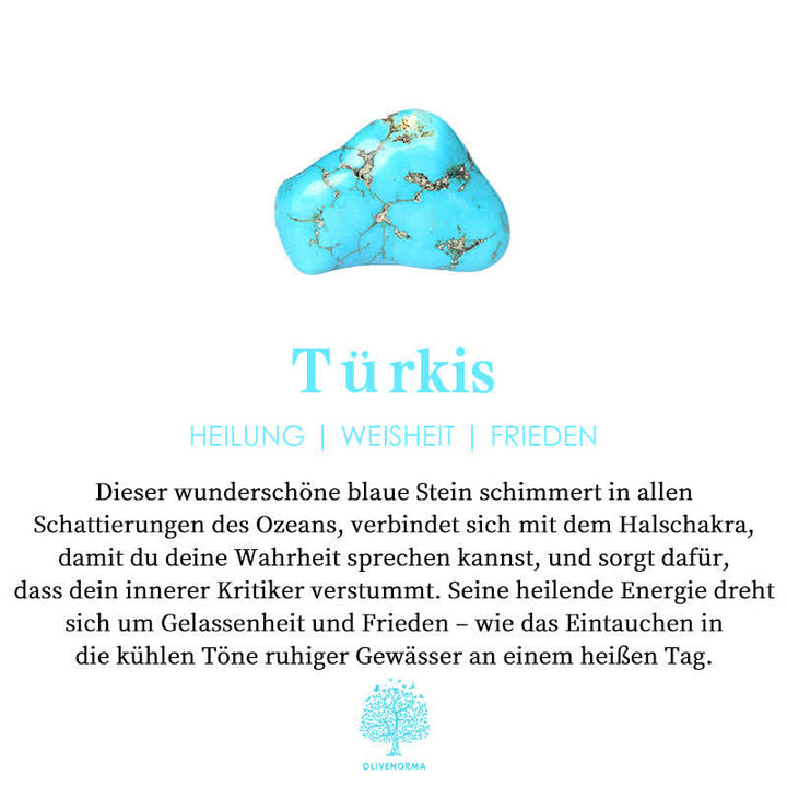 Halskette für Damen | Natürliche Kristalle | Frosch | Entspannend-Luzern Mode