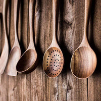 Küchenutensilien-Set aus Holz | Langlebig Stilvoll Vielseitig Hitzebeständig-Luzern Mode