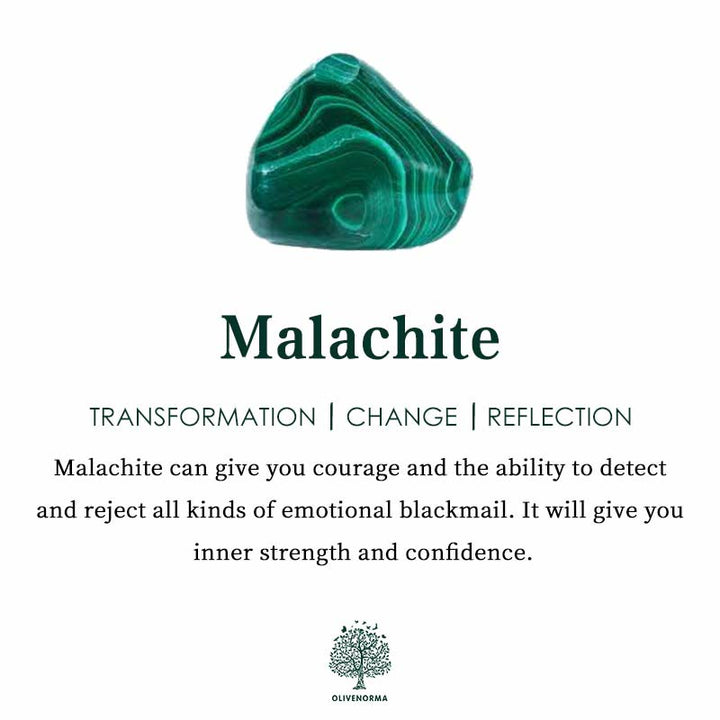 Schmuck für Damen | Halskette | Armband | Ohrringe | Malachit-Luzern Mode