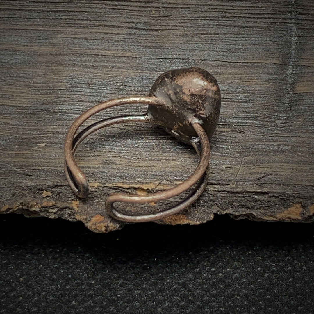 Ring für Damen | Natürlich | Rohstein-Geburtsstein | Gold | Stilvoll-Luzern Mode