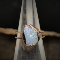 Ring für Damen | Natürlich | Rohstein-Geburtsstein | Gold | Stilvoll-Luzern Mode
