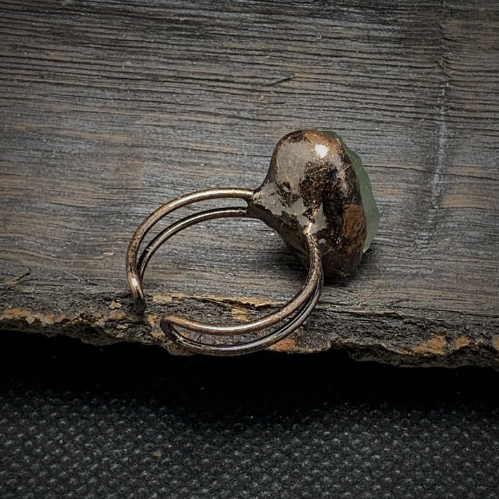 Ring für Damen | Natürlich | Rohstein-Geburtsstein | Gold | Stilvoll-Luzern Mode