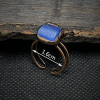 Ring für Damen | Natürlich | Rohstein-Geburtsstein | Gold | Stilvoll-Luzern Mode
