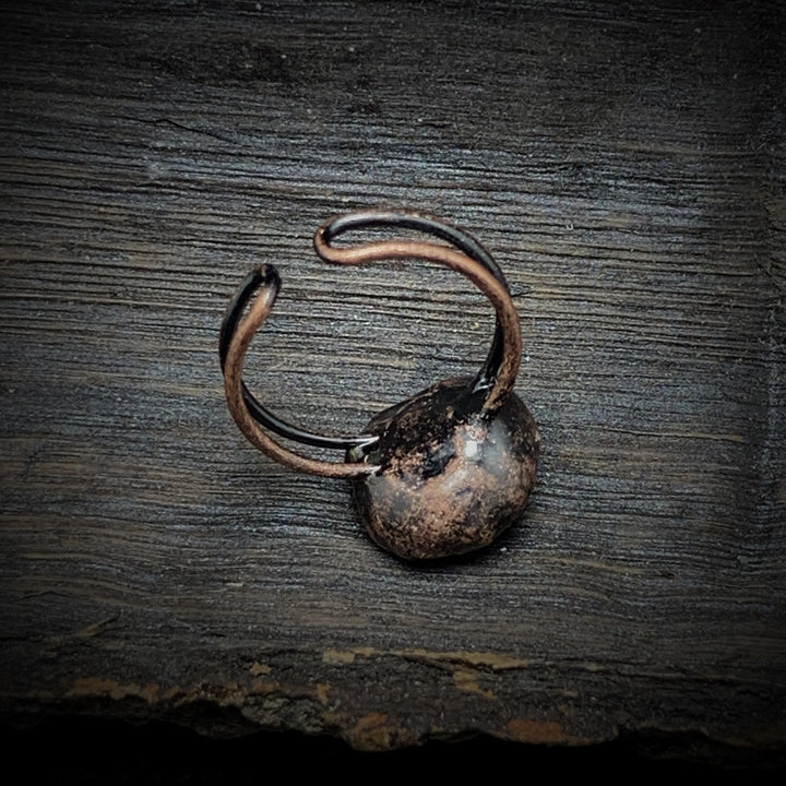 Ring für Damen | Natürlich | Rohstein-Geburtsstein | Gold | Stilvoll-Luzern Mode