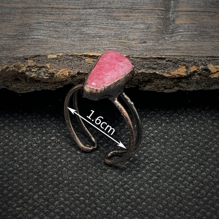 Ring für Damen | Natürlich | Rohstein-Geburtsstein | Gold | Stilvoll-Luzern Mode