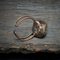 Ring für Damen | Natürlich | Rohstein-Geburtsstein | Gold | Stilvoll-Luzern Mode