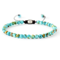 Armband für Damen | Natürliche Steine | Verstellbar | Stilvoll-Kaiserstein-Luzern Mode
