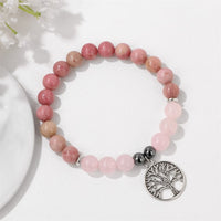 Armband für Damen | Natürliches Kristall | Lebensbaum | Stilvoll-Luzern Mode