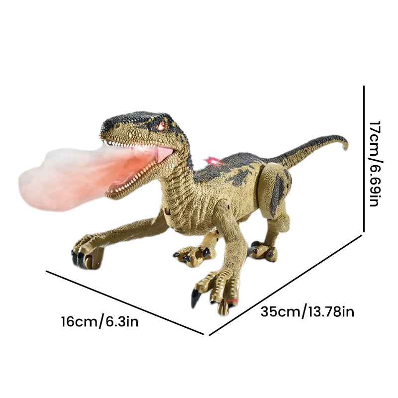 Spielzeug Dino | Ferngesteuert Lebensecht Interaktiv Nebel Effektvoll-Luzern Mode