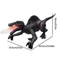 Spielzeug Dino | Ferngesteuert Lebensecht Interaktiv Nebel Effektvoll-Luzern Mode